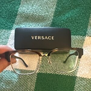 Versace Black and Gold Eyewear. Biggie smalls inspired Versace glasses.